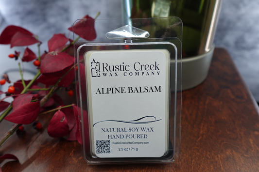 Alpine Balsam | Natural Soy Hand Poured Wax Melts - 2.5 Oz