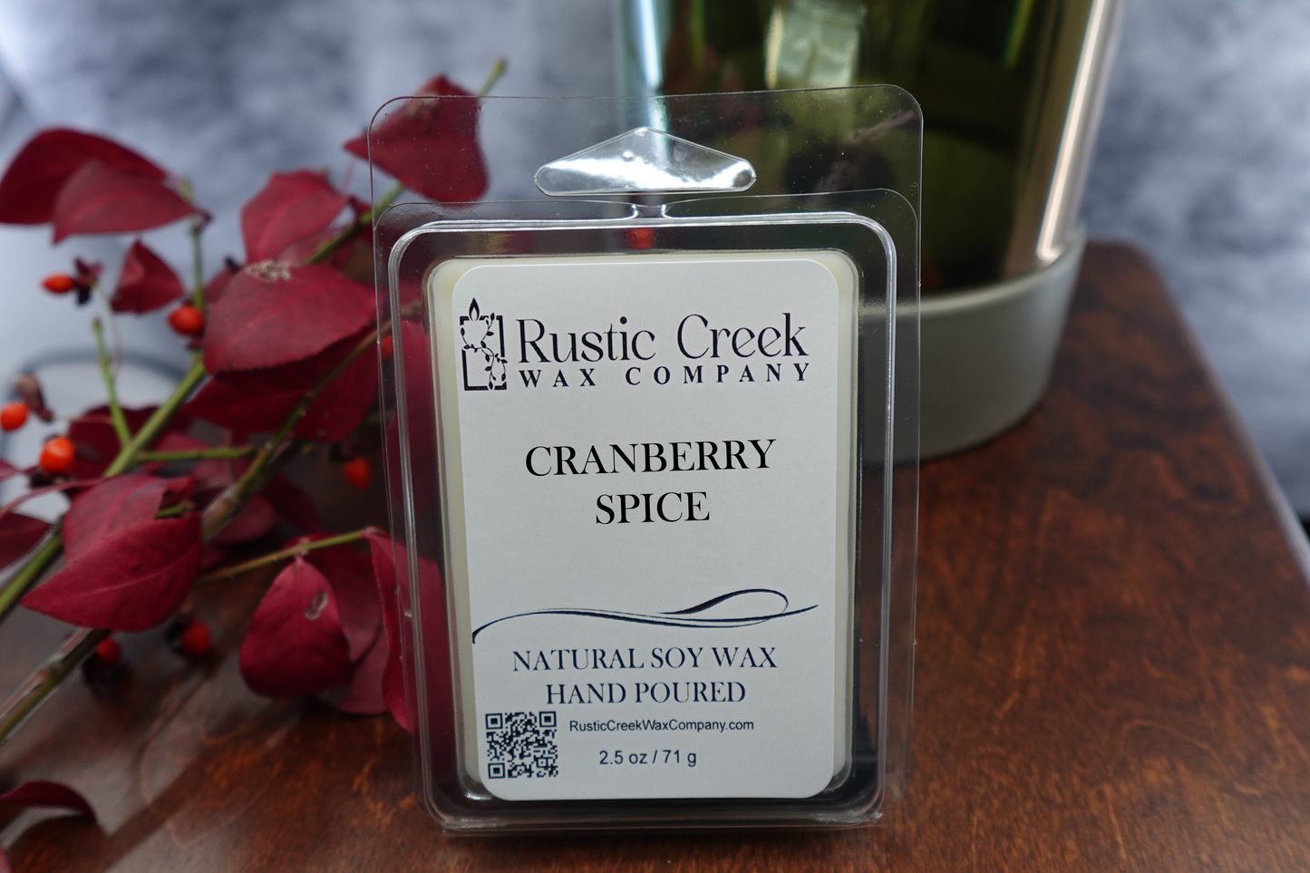 Cranberry Spice | Natural Soy Hand Poured Wax Melts - 2.5 Oz