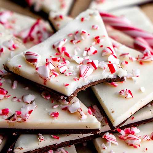 Peppermint Bark | Natural Soy Hand Poured Wax Melts - 2.5 Oz